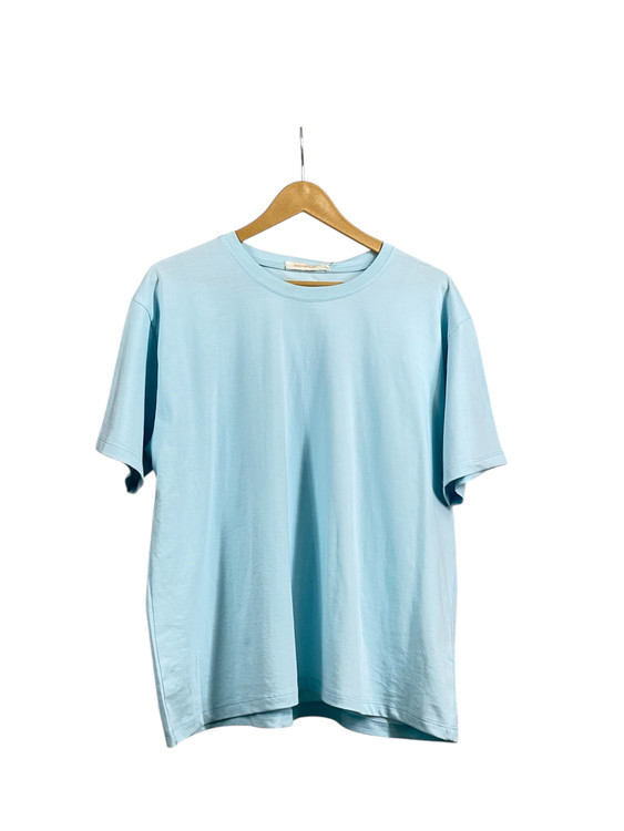 تیشرت لانگ آبی