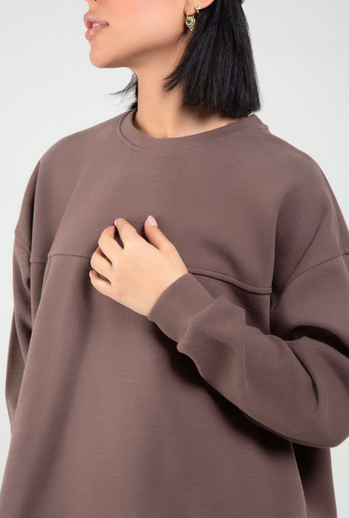 ست دورس و شلوار موکا