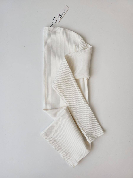 بلوز یقه گرد کبریتی رنگ سفید