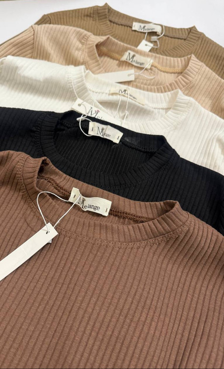 بلوز یقه گرد کبریتی